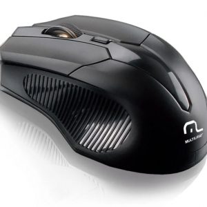 Mouse Multilaser Sem Fio 2.4 Ghz 1600 Dpi Preto Usb - MO221