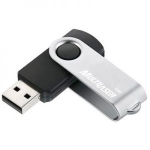 Pen Drive 16gb USB 2.0 Twist preto PD588 Multilaser