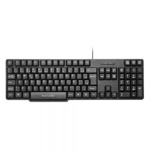 Teclado Multilaser Slim USB Preto - TC213