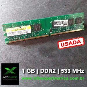 Memória 1 GB DDR2 533 MHz