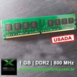 Memória RAM 1 GB DDR2 800 MHz