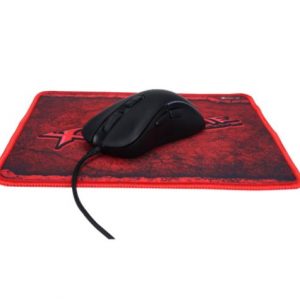 Combo Gamer Mouse e Mousepad Xtrike Me GMP-290 3600DPI Rainbow USB Black