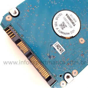 HD de Notebook 320 Gb Toshiba HDD2L04 - MK3275GSX - USADO
