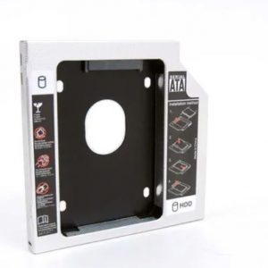Adaptador Caddy Segundo HD SSD SATA para Notebook Drive 9.5 mm