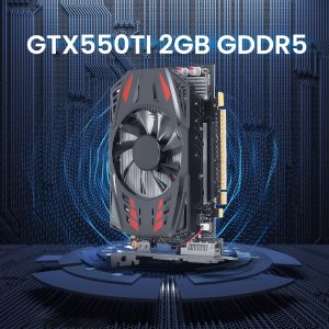 Placa de Vídeo GTX550TI 2 GB GDDR5 128bit NVidia Geforce PCI-E3.0 x16 DVI-I VGA